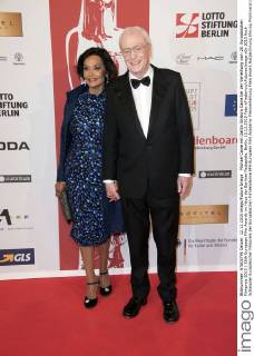 Michael Caine mit Gattin Shakira Caine bei der Verleihung vom 28. Europäischen Filmpreis 2015 28th European Film Awards im Haus der Berliner Festspiele. Berlin, 12.12.2015 Foto:xFredericx xFuturexImage