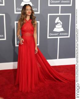 Feb. 10, 2013 - Los Angeles, California, U.S. - Rihanna arrives for the 2013 Grammy Awards at Staples Center. - ZUMAo05