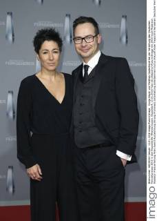 Dunja Hayali und Matthias Opdenhövel bei der Verleihung des Deutschen Fernsehpreises 2016 in den Düsseldorfer Rheinterrassen. Düsseldorf, 13.01.2016 Foto:xS.xGabschx xFuturexImage