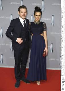 Klaas Heufer-Umlauf mit Doris Golpashin bei der Verleihung des Deutschen Fernsehpreises 2016 in den Düsseldorfer Rheinterrassen. Düsseldorf, 13.01.2016 Foto:xS.xGabschx xFuturexImage