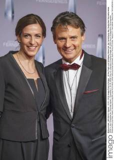 Ulrike Frank und Wolfgang Bahro bei der Verleihung des Deutschen Fernsehpreises 2016 in den Düsseldorfer Rheinterrassen. Düsseldorf, 13.01.2016 Foto:xC.xHardtx xFuturexImage