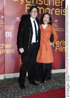 David Dietl mit Ehefrau Verleihung des Bayerische Filmpreis 2015 Preis, Auszeichnung, Ehrung Prinzregententheater München 15. Januar 2016