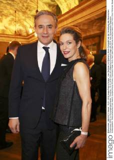 Lisa Martinek mit Ehemann Giulio Ricciarelli bei der Verleihung des Bayerischen Filmpreises 2015 im Prinzregententheater. München, 15.01.2016 Foto:xS.xGabschx xFuturexImage