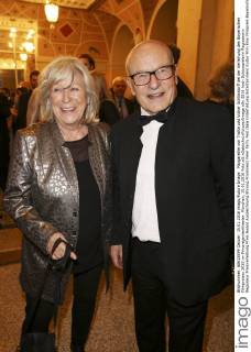 Margarethe von Trotta und Volker Schlöndorff bei der Verleihung des Bayerischen Filmpreises 2015 im Prinzregententheater. München, 15.01.2016 Foto:xS.xGabschx xFuturexImage