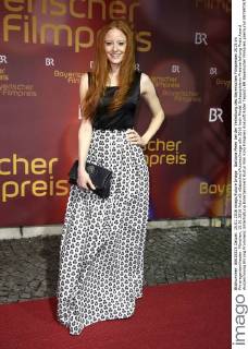 Barbara Meier bei der Verleihung des Bayerischen Filmpreises 2015 im Prinzregententheater. München, 15.01.2016 Foto:xS.xGabschx xFuturexImage