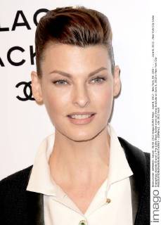 June 6, 2012 - New York, NY, USA - . . . . . .June 6, 2012...New York City Linda Evangelista attends Chanel s The Little Black Jacket event at Swiss Institute on June 6, 2012 in New York City - ZUMAny1_