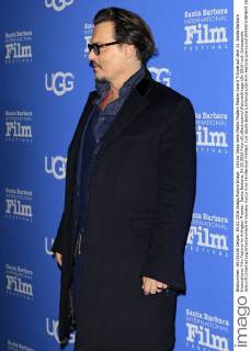 Johnny Depp beim Maltin Modern Master Award Tribute auf dem 31. Santa Barbara International Film Festival im Arlington Theater. Santa Barbara, 04.02.2016 Foto:xD.xBedrosianx xFuturexImage