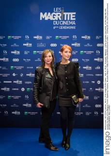 Feb. 6, 2016 - Brussels, Belgium - Cathy Immelen, journalist, at the Magritte who awards the best of the Belgian French Speaking Industry. Brussels Belgium - ZUMAp133