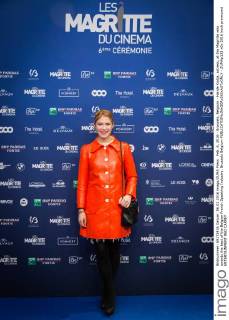 Feb. 6, 2016 - Brussels, Belgium - Hande Kodja, actress, at the Magritte who awards the best of the Belgian French Speaking Industry. Brussels Belgium - ZUMAp133
