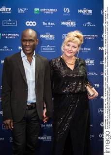 Feb. 6, 2016 - Brussels, Belgium - Catherine Sale, actress and her boyfriend, at the Magritte who awards the best of the Belgian French Speaking Industry. Brussels Belgium - ZUMAp133