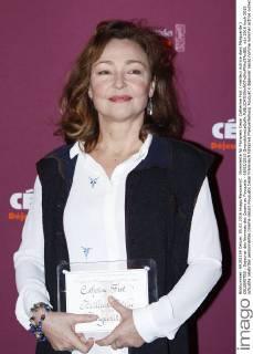 Nominierte für Filmpreis Cesar Catherine Frot ( meilleur Actrice dans Marguerite ) CELEBRITES : Dejeuner des Nommes des Cesars au Fouquets - 05 02 2015 GwendolineLeGoffx 
