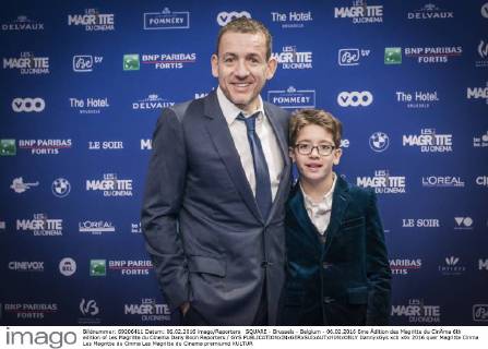 SQUARE - Brussels - Belgium - 06.02.2016 6me Ždition des Magritte du CinŽma 6th edition of Les Magritte du Cinema Dany Boon Reporters GYS  DannyxGys