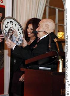 Alicia Brauner, Artur Brauner bei der Verleihung des ASKANIA-Award im Kempinski Hotel Bristol Berlin.