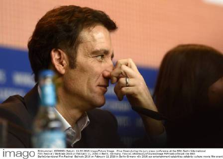 Clive Owen during the jury press conference at the 66th Berlin International Film Festival Berlinale 2016 on February 11, 2016 in Berlin, Germany. Foto:xC.xNiehausx xFuturexImage