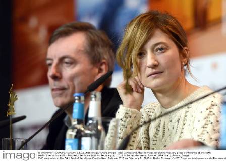 Nick James und Alba Rohrwacher during the jury press conference at the 66th Berlin International Film Festival Berlinale 2016 on February 11, 2016 in Berlin, Germany. Foto:xC.xNiehausx xFuturexImage