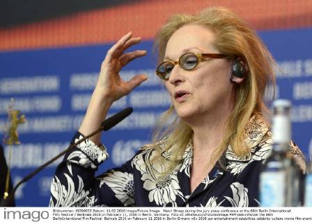 Meryl Streep during the jury press conference at the 66th Berlin International Film Festival Berlinale 2016 on February 11, 2016 in Berlin, Germany. Foto:xC.xNiehausx xFuturexImage