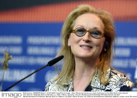 Meryl Streep during the jury press conference at the 66th Berlin International Film Festival Berlinale 2016 on February 11, 2016 in Berlin, Germany. Foto:xC.xNiehausx xFuturexImage