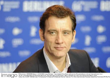 Jurymitglied Clive Owen während der Pressekonferenz mit der Internationalen Jury der 66. Internationalen Filmfestspiele Berlin 66. Internationale Filmfestspiele in Berlin IFB2016