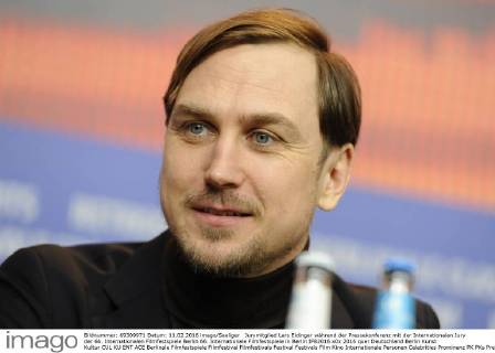 Jurymitglied Lars Eidinger während der Pressekonferenz mit der Internationalen Jury der 66. Internationalen Filmfestspiele Berlin 66. Internationale Filmfestspiele in Berlin IFB2016