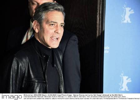 George Clooney during the Hail Caesar! photocall at the 66th Berlin International Film Festival Berlinale 2016 on February 11, 2016 in Berlin, Germany. Foto:xFredericx xFuturexImage