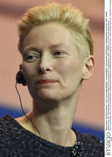 Schauspielerin Tilda Swinton während der Pressekonferenz zum Film -Hail, Caesar- anlässlich der 65. Internationalen Filmfestspiele Berlin 66. Internationale Filmfestspiele in Berlin IFB2016