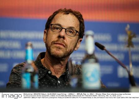 (160211) -- BERLIN, Feb. 11, 2016 -- Director Ethan Coen attends a press conference for the promotion of the movie Hail, Caesar! at the 66th Berlinale International Film Festival in Berlin, Germany, Feb. 11, 2016. )(zcc) GERMANY-BERLIN-FILM-FESTIVAL ZhangxFan 