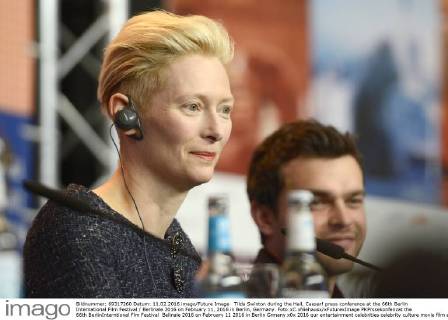 Tilda Swinton during the Hail, Caesar! press conference at the 66th Berlin International Film Festival Berlinale 2016 on February 11, 2016 in Berlin, Germany. Foto:xC.xNiehausx xFuturexImage