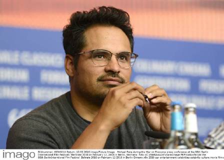 Michael Pena during the War on Everyone press conference at the 66th Berlin International Film Festival Berlinale 2016 on February 12, 2016 in Berlin, Germany. Foto:xC.xNiehausx xFuturexImage