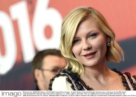 Kirsten Dunst during the Midnight Special press conference at the 66th Berlin International Film Festival Berlinale 2016 on February 12, 2016 in Berlin, Germany. Foto:xC.xNiehausx xFuturexImage