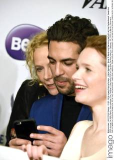 Katja Riemann, Elyas M Barek and Karoline Herfurth at the Medienboard Reception 2016 during the 66th Berlin International Film Festival Berlinale 2016 at The Ritz-Carlton hotel on February 13, 2016 in Berlin, Germany. Foto:xFredericx xFuturexImage