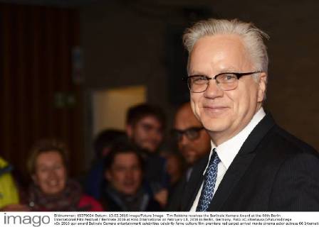 Tim Robbins receives the Berlinale Kamera Award at the 66th Berlin International Film Festival Berlinale 2016 at Kino International on February 13, 2016 in Berlin, Germany. Foto:xC.xNiehausx xFuturexImage