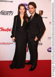 Yvonne Catterfeld und Oliver Wnuk beim Empfang vom Medienboard Berlin Brandenburg im Rahmen der 66. Berlinale am 13.02.2016 in Berlin 66. Berlinale 2016, Medienboard Empfang in Berlin 