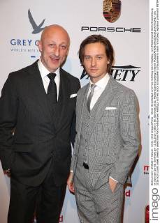 Oliver Hirschbiegel und Tom Schilling beim Empfang vom Medienboard Berlin Brandenburg im Rahmen der 66. Berlinale am 13.02.2016 in Berlin 66. Berlinale 2016, Medienboard Empfang in Berlin 