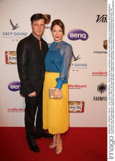 Jessica Schwarz und Markus Selikovsky beim Empfang vom Medienboard Berlin Brandenburg im Rahmen der 66. Berlinale am 13.02.2016 in Berlin 66. Berlinale 2016, Medienboard Empfang in Berlin 