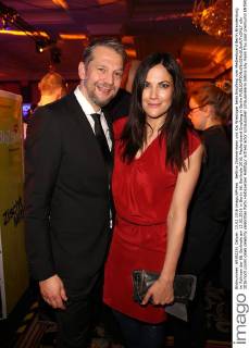 Bettina Zimmermann und Kai Wiesinger beim Empfang vom Medienboard Berlin Brandenburg im Rahmen der 66. Berlinale am 13.02.2016 in Berlin 66. Berlinale 2016, Medienboard Empfang in Berlin 