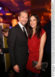 Bettina Zimmermann und Kai Wiesinger beim Empfang vom Medienboard Berlin Brandenburg im Rahmen der 66. Berlinale am 13.02.2016 in Berlin 66. Berlinale 2016, Medienboard Empfang in Berlin 