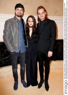 Jimi Blue Ochsenknecht, Wilson Gonzalez Ochsenknecht und Lorraine Bedros beim Empfang vom Medienboard Berlin Brandenburg im Rahmen der 66. Berlinale am 13.02.2016 in Berlin 66. Berlinale 2016, Medienboard Empfang in Berlin 
