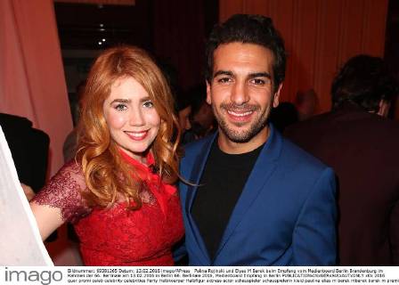 Palina Rojinski und Elyas M Barek beim Empfang vom Medienboard Berlin Brandenburg im Rahmen der 66. Berlinale am 13.02.2016 in Berlin 66. Berlinale 2016, Medienboard Empfang in Berlin 