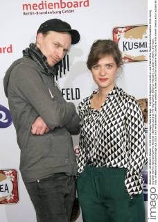 Dietrich Brüggemann and Liv Lisa Fries at the Medienboard Reception 2016 during the 66th Berlin International Film Festival Berlinale 2016 at The Ritz-Carlton hotel on February 13, 2016 in Berlin, Germany. Foto:xFredericx xFuturexImage