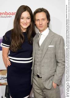 Tom Schilling and Annie Mosebach at the Medienboard Reception 2016 during the 66th Berlin International Film Festival Berlinale 2016 at The Ritz-Carlton hotel on February 13, 2016 in Berlin, Germany. Foto:xFredericx xFuturexImage