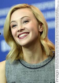 Sarah Gadon during the Indignation press conference at the 66th Berlin International Film Festival Berlinale 2016 on February 14, 2016 in Berlin, Germany. Foto:xC.xNiehausx xFuturexImage