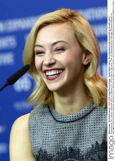 Sarah Gadon during the Indignation press conference at the 66th Berlin International Film Festival Berlinale 2016 on February 14, 2016 in Berlin, Germany. Foto:xC.xNiehausx xFuturexImage