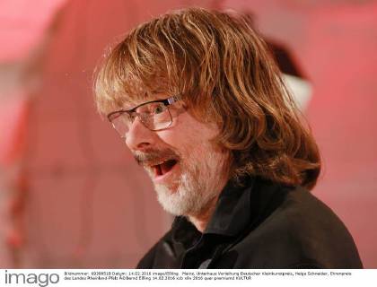 Mainz, Unterhaus Verleihung Deutscher Kleinkunstpreis, Helge Schneider, Ehrenpreis des Landes Rheinland-Pfalz Â©Bernd Eßling 14.02.2016