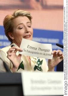 Emma Thompson during the Alone In Berlin Jeder stirbt für sich allein press conference at the 66th Berlin International Film Festival Berlinale 2016 on February 15, 2016 in Berlin, Germany. Foto:xC.xNiehausx xFuturexImage