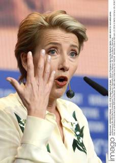 Emma Thompson during the Alone In Berlin Jeder stirbt für sich allein press conference at the 66th Berlin International Film Festival Berlinale 2016 on February 15, 2016 in Berlin, Germany. Foto:xC.xNiehausx xFuturexImage