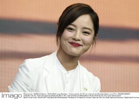 Schauspielerin Xin Zhi Lei während der Pressekonferenz zum Film -CROSSCURRENT- anlässlich der 66. Internationalen Filmfestspiele Berlin 66. Internationale Filmfestspiele in Berlin IFB2016