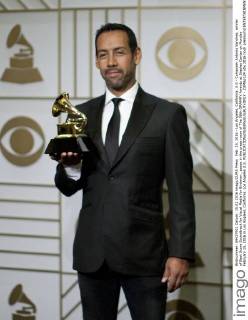 Feb. 15, 2016 - Los Angeles, California, U.S - Composer Antonio Sanchez, winner of Best Score Soundtrack for Visual Media for Birdman , poses in the press room of The 58th GRAMMY Awards at Staples Center on Monday February 15, 2016 in Los Angeles, California. Los Angeles U.S. - ZUMAp124