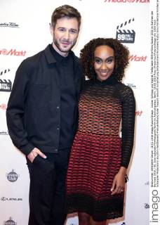 Jochen Schropp und Hadnet Tesfai beim 99Fire-Films-Award 2016 im Rahmen der Berlinale 2016 66. Internationale Filmfestspiele Berlin im Admiralspalast. Berlin, 18.02.2016 Foto:xFredericx xFuturexImage