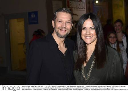 Kai Wiesinger und Bettina Zimmermann beim 99Fire-Films-Award 2016 im Rahmen der Berlinale 2016 66. Internationale Filmfestspiele Berlin im Admiralspalast. Berlin, 18.02.2016 Foto:xC.xNiehausx xFuturexImage