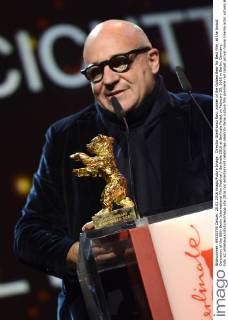 Director Gianfranco Rosi, winner of the Golden Bear for Best Film, at the Award Ceremony of the 66th Berlin International Film Festival Berlinale 2016 at Berlinale Palast on February 20, 2016 in Berlin, Germany. Foto:xC.xNiehausx xFuturexImage